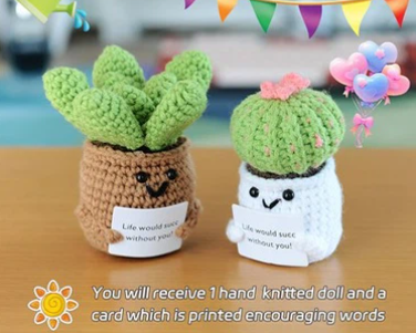 Custom-made Knitted Figurines: Creating a Unique Home Decor